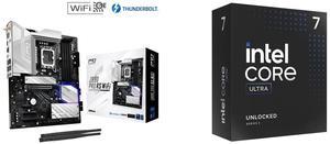 Motherboard CPU Combo -  ASRock Z890 Pro RS WiFi Bundle with  Intel BX80768265K