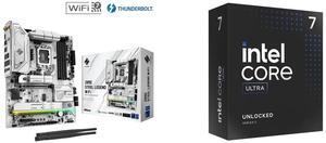 Motherboard CPU Combo -  ASRock Z890 Steel Legend WiFi Bundle with  Intel BX80768265K