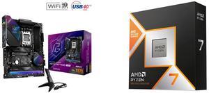 Motherboard CPU Combo -  ASRock X870 Riptide WiFi Bundle with AMD 9800X3D