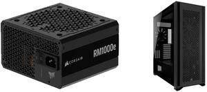 CORSAIR RMx Series RM1000e 1000 W Power Supply CORSAIR 7000D AIRFLOW Full-Tower ATX PC Case CORSAIR RMx Series RM1000e 1000 W Power Supply CORSAIR 7000D AIRFLOW Full-Tower ATX PC Case