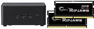 Mini-PC Memory Combo -  ASUS RNUC14RVHU50000UI Bundle with  G.SKILL F5-5600S4040A32GX2-RS