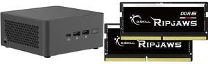 Mini-PC Memory Combo -  ASUS RNUC15CRHC50000U Bundle with  G.SKILL F5-5600S4040A32GX2-RS