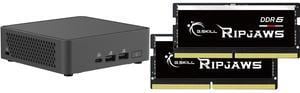 Mini-PC Memory Combo -  ASUS RNUC15CRKC70000U Bundle with  G.SKILL F5-5600S4040A32GX2-RS