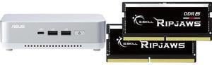 Mini-PC Memory Combo -  ASUS RNUC14RVSU70000UI Bundle with  G.SKILL F5-5600S4040A32GX2-RS