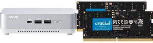 Mini-PC Memory Combo -  ASUS RNUC14RVSU70000UI Bundle with  Crucial CT2K48G56C46S5