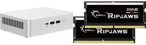 Mini-PC Memory Combo -  ASUS RNUC15CRSU90000U Bundle with  G.SKILL F5-5600S4040A32GX2-RS