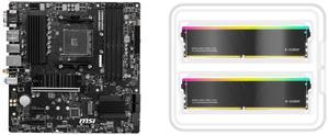 Motherboard Memory Combo -  MSI B550M PRO-VDH WIFI Bundle with  V-color TL416G32S816CSPKWK