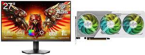Monitor GPU Combo -  ABS GQ271NE Bundle with  ASRock RX9060XT SL 16GO