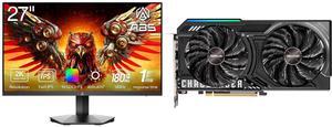 Monitor GPU Combo -  ABS GQ271NE Bundle with  ASRock RX9060XT CL 8GO