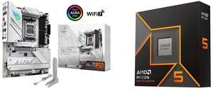 Motherboard CPU Combo -  ASUS ROG STRIX B850-A GAMING WIFI Bundle with  AMD 100-100001405WOF