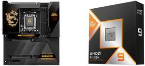 Motherboard CPU Combo -  MSI MEG X870E GODLIKE Bundle with  AMD 100-100000719WOF