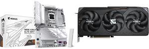 Motherboard GPU Combo -  GIGABYTE B850 A ELITE WF7 ICE Bundle with  GIGABYTE GV-R9070XTGAMING OC-16GD