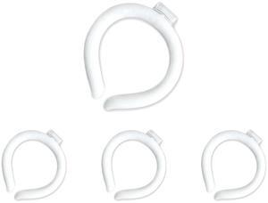 4 x Reusable Neck Cooling Tube (Start Crystalizing at 82.4°F) For All Outdoor Activities & No Refrigerator Needed
