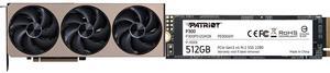 GPU SSD Combo -  MSI RTX 5070 Ti 16G INSPIRE 3X OC Bundle with  Patriot Memory P300P512GM28