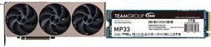 GPU SSD Combo -  MSI RTX 5070 Ti 16G INSPIRE 3X OC Bundle with  Team Group TM8FP6001T0C101