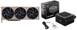 GPU PSU Combo -  MSI RTX 5070 Ti 16G INSPIRE 3X OC Bundle with  MSI MAG A650BN