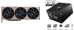 GPU PSU Combo -  MSI RTX 5070 Ti 16G INSPIRE 3X OC Bundle with  MSI MAG A750GL PCIE5