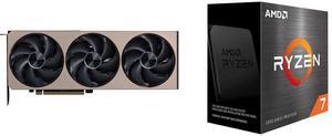 GPU CPU Combo -  MSI RTX 5070 Ti 16G INSPIRE 3X OC Bundle with  AMD 100-100000926WOF