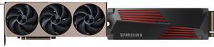 GPU SSD Combo -  MSI RTX 5070 Ti 16G INSPIRE 3X OC Bundle with  SAMSUNG MZ-V9P2T0CW