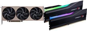 GPU Memory Combo -  MSI RTX 5070 Ti 16G INSPIRE 3X OC Bundle with  G.SKILL F5-6400J3239G32GX2-TZ5RK