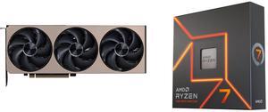 GPU CPU Combo -  MSI RTX 5070 Ti 16G INSPIRE 3X OC Bundle with  AMD 100-100000591WOF