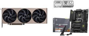 GPU Motherboard Combo -  MSI RTX 5070 Ti 16G INSPIRE 3X OC Bundle with  MSI MAG X870 TOMAHAWK WIFI