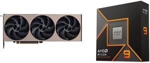 GPU CPU Combo -  MSI RTX 5070 Ti 16G INSPIRE 3X OC Bundle with  AMD 100-100001277WOF
