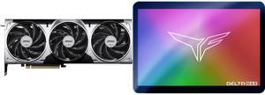 GPU SSD Combo -  MSI RTX 5070 12G VENTUS 3X OC Bundle with  Team Group T253TM001T0C325