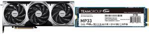 GPU SSD Combo -  MSI RTX 5070 12G VENTUS 3X OC Bundle with  Team Group TM8FP6001T0C101