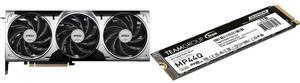 GPU SSD Combo -  MSI RTX 5070 12G VENTUS 3X OC Bundle with  Team Group TM8FFD001T0C101