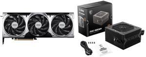 GPU PSU Combo -  MSI RTX 5070 12G VENTUS 3X OC Bundle with  MSI MAG A650BN