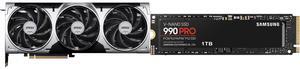 GPU SSD Combo -  MSI RTX 5070 12G VENTUS 3X OC Bundle with  SAMSUNG MZ-V9P1T0B/AM