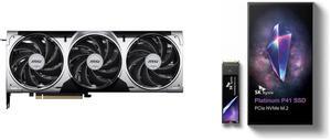 GPU SSD Combo -  MSI RTX 5070 12G VENTUS 3X OC Bundle with  SK hynix HFS2T0GEJ9X