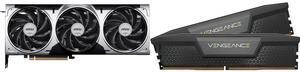 GPU Memory Combo -  MSI RTX 5070 12G VENTUS 3X OC Bundle with  Corsair CMK64GX5M2B5600C40