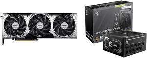 GPU PSU Combo -  MSI RTX 5070 12G VENTUS 3X OC Bundle with  MSI MAG A1000GL PCIE5