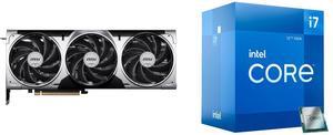 GPU CPU Combo -  MSI RTX 5070 12G VENTUS 3X OC Bundle with  Intel BX8071512700
