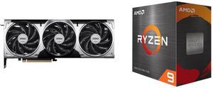 GPU CPU Combo -  MSI RTX 5070 12G VENTUS 3X OC Bundle with  AMD 100-100001581WOF