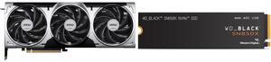 GPU SSD Combo -  MSI RTX 5070 12G VENTUS 3X OC Bundle with  SanDisk WDS400T2X0E
