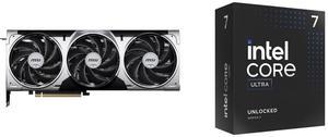 GPU CPU Combo -  MSI RTX 5070 12G VENTUS 3X OC Bundle with  Intel BX80768265K