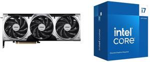 GPU CPU Combo -  MSI RTX 5070 12G VENTUS 3X OC Bundle with  Intel BX8071514700F