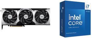 GPU CPU Combo -  MSI RTX 5070 12G VENTUS 3X OC Bundle with  Intel BX8071514700KF