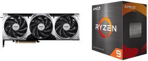 GPU CPU Combo -  MSI RTX 5070 12G VENTUS 3X OC Bundle with  AMD 100-100000059WOF