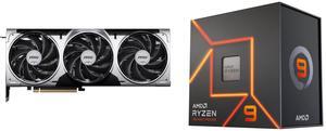 GPU CPU Combo -  MSI RTX 5070 12G VENTUS 3X OC Bundle with  AMD 100-100000589WOF