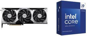 GPU CPU Combo -  MSI RTX 5070 12G VENTUS 3X OC Bundle with  Intel BX8071514900KF