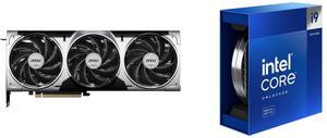 GPU CPU Combo -  MSI RTX 5070 12G VENTUS 3X OC Bundle with  Intel BX8071514900KS
