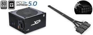 SAMA XP 1000w ATX Power Supply PSU For Gaming Computer PC Power Supply Unit - 80 Plus Platinum - ATX 3.0 & PCIe 5.0 Compliant - Fully Modular - Low Noise Intelligent ECO
Silent Fan Japanese Capacitors SAMA PCI-E 5.0 GPU PSU Cable 12+4pin to SAMA XP 1000w ATX Power Supply PSU For Gaming Computer PC Power Supply Unit - 80 Plus Platinum - ATX 3.0 & PCIe 5.0 Compliant - Fully Modular - Low Noise Intelligent ECO
Silent Fan Japanese Capacitors SAMA PCI-E 5.0 GPU PSU Cable 12+4pin to