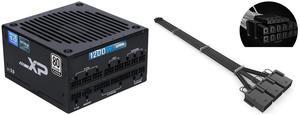SAMA XP 1200w ATX Power Supply PSU For Gaming Computer PC Power Supply Unit - 80 Plus Platinum - ATX 3.0 & PCIe 5.0 Compliant - Fully Modular - Low Noise Intelligent ECO
Silent Fan- Japanese Capacitor SAMA PCI-E 5.0 GPU PSU Cable 12+4pin to SAMA XP 1200w ATX Power Supply PSU For Gaming Computer PC Power Supply Unit - 80 Plus Platinum - ATX 3.0 & PCIe 5.0 Compliant - Fully Modular - Low Noise Intelligent ECO
Silent Fan- Japanese Capacitor SAMA PCI-E 5.0 GPU PSU Cable 12+4pin to