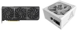 ASUS PRIME Radeon RX 9060 XT Graphics Card PRIME-RX9060XT-O8G RX 9060XT 8GB Montech TITAN PLA 750 750 W Power Supply