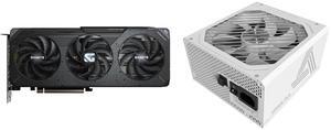 GIGABYTE Gaming Radeon RX 9060 XT Graphics Card GV-R9060XTGAMING OC-8GD RX 9060XT Montech TITAN PLA 750 750 W Power Supply
