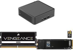 Mini-PC Memory SSD Combo -  ASUS RNUC15CRKC50000U Bundle with  Corsair CMSX32GX5M1A5600C48  and SAMSUNG MZ-V9S1T0B/AM